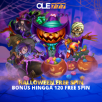 OLE777 BANNER HALLOWEEN FREE SPIN